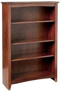 lot 59483 image: International Concepts Shaker Bookcase, 48-Inch, Espresso