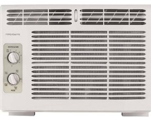 lot 5080 image: Frigidaire Window-Mounted Room Air Conditioner, 5,000 BTU, in White