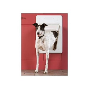 lot 5104 image: PetSafe Electronic SmartDoor - Collar Activated Dog and Cat Door - Small to Large Pets (B000WJ0IGA)