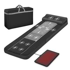 lot 5109 image: Full Body Massage Mat,Back Massager & 10 Motors Vibrating Massage Mat,Shiatsu Massage Mat for Back,Massager for Neck and Back,Thighs,Legs