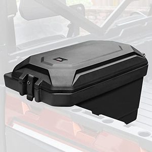 lot 5110 image: Ranger Storage Box, kemimoto 45 L Waterproof Ranger Bed Cargo Box Compatible with 2013-2022 Polaris Ranger 570 700 900 1000Ranger XP (Left Side)