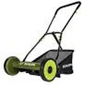 lot 5054 image: Sun Joe MJ500M Manual Reel Mower w Grass Catcher 16 inch