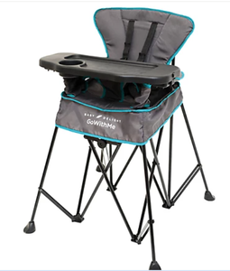lot 5133 image: Baby Delight Go With Me Uplift Deluxe Portable High Chair