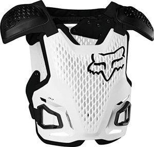 lot 5187 image: Fox Racing Mens R3 Motocross Roost Deflector,White,LXL