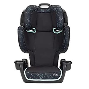 lot 5191 image: Evenflo GoTime LX Booster Car Seat (Astro Blue) (B08316M8FC)