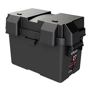 lot 5211 image: NOCO HM327BKS Group 27 Snap-Top Battery Box for Marine, RV, Camper and Trailer Batteries