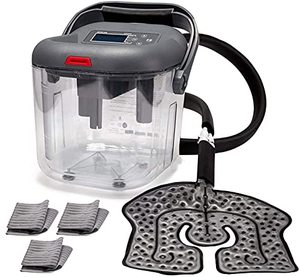lot 5221 image: Cold Therapy Machine Gen 1 by Arctic 8 - Ice Circulation System with Large Adjustable Cryo Cuff for Knee, Shoulder, Ankle, Neck Pain and Recovery After Surgery  Cryotherapy Freeze kit with Pump