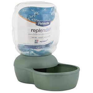 lot 5223 image: Petmate Replendish Automatic Gravity Waterer for Cats and Dogs, BPA-Free, No Batteries Required, 4 Gallons