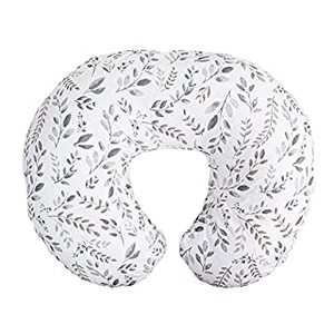 lot 6017 image: Boppy Original Nursing Pillow in Gray Taupe Leaves at Nordstrom