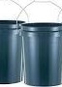 lot 5194 image: ECOSolutions 5 Gallon Bucket, Pack of 2, Heavy Duty Plastic Bucket, Comfortable Handle, Perfect for on The Job, Home Improvement, or Household Cleaning Made from Recycled Materials