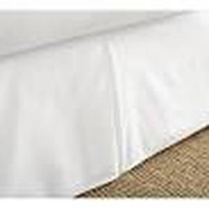 lot 6038 image: Merit Linens Premium Pleated Bed Skirt Dust Ruffle