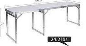 lot 6046 image: FrenzyBird Folding Picnic Table