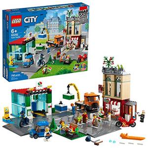 lot 2588 image: LEGO City Town Center 60292 Building Kit Cool Building Toy for Kids, New 2021 (790 Pieces)