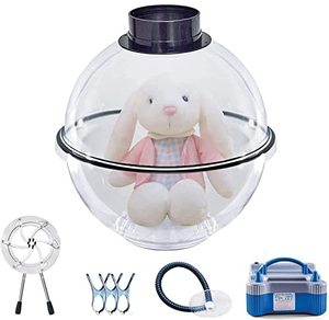 lot 2593 image: Balloon Stuffing Machine, Balloon Expander Stuffer for Valentine Gift Balloon Rose Teddy Bears Bouquet Wedding Birthday Decoration, Balloons Filling Machine with Electric Balloon Pump and Tool Kit