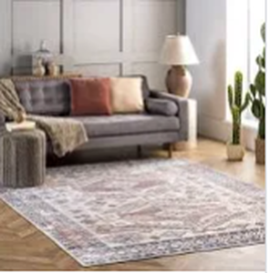 lot 2537 image: nuLOOM Washable Area Rug, 8 x 10, Multi