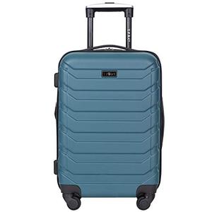 lot 2468 image: TPRC Madison Heights Expandable Spinner Hardside Luggage, Teal, Carry-On 20-Inch