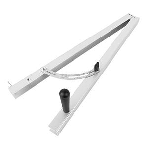 lot 2608 image: POWERTEC 71035 Table Saw Angle Cutting Jig for Creating Tapered Cuts  24-Inch Lightweight Aluminum Rails and Laser Etched Scale, 15 Degrees of Taper