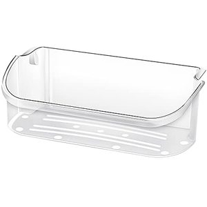 lot 2626 image: MONKEMON UPGRADE 240356402 Refrigerator Door Bin Replacement, Length 15.38 inch Compatible Frigidaire Door Shelf, Top 2 shelves on Refrigerator side, LFSS2612TF0 AP2549958 FGUS2642LF2 Shelves etc