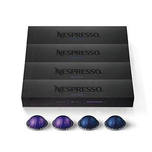 lot 2639 image: Nespresso Capsules VertuoLine, Espresso, Bold Variety Pack, Medium and Dark Roast Espresso Coffee, 40 Count Coffee Pods, Brews 1.35 Ounce 10 Count (Pack of 4)