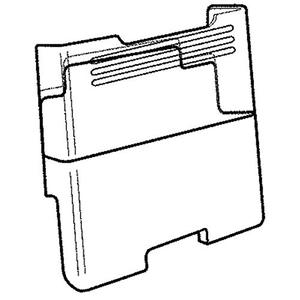 lot 2641 image: LG AKC73249303 Genuine OEM Ice Bucket Assembly (White) for LG Refrigerators