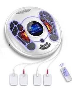lot 2702 image: Creliver EMS & TENS Foot Massager (FDA)- Foot Circulation Stimulator with Remote Control for Improves Circulation, Foot Nerve Muscle Massager Relieves Body Pains, Neuropathy and Plantar Fasciitis