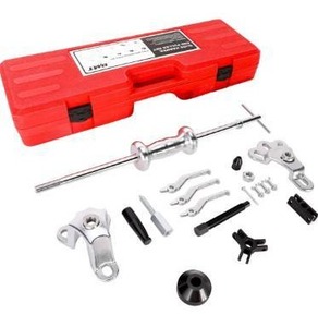 lot 2734 image: Orion Motor Tech 9-Way Slide Hammer Puller Set, Front Wheel Hub Bearing Remover & Rear Wheel Axle Hub Dent Shaft Puller Tool Kit