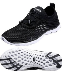 lot 2769 image: Zhuanglin Mens Quick Drying Aqua Water Shoes Size 11