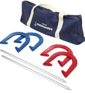 lot 2786 image: GoSports Horseshoes Regulation Game Set