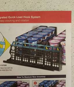 lot 45137 image: EZ-Stock yogurt Fixture Modular