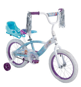 lot 45168 image: Huffy Disney Frozen 16-inch Girls Bike by Huffy