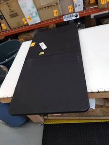 lot 45216 image: Rectangular Foldable Portable Black Table