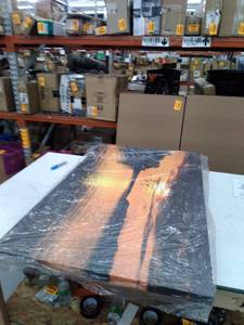 lot 45260 image: Sunset Duck Wall Hanging Canvas,47in x 30in