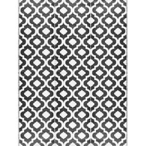 lot 31995 image: BalajeesUSA 9��x12�� Indoor Outdoor rugs Patio mat Plastic Straw Camping rug  RV Picnic mats Wholesale Price Black & White 54514