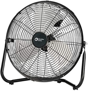 lot 32015 image: WORLD & MAIN ComfortZone, 14, 65W, Black, High Velocity Fan
