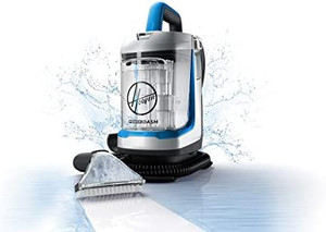 lot 32030 image: Hoover PowerDash GO Pet Portable Spot Cleaner, Lightweight Carpet and Upholstery Machine, Stain Remover for Pets, Stairs and Home, FH13010PC, Blue