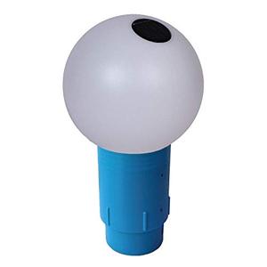 lot 32041 image: GAME 12006-BB Solar Light up Globe Chlorinator, White