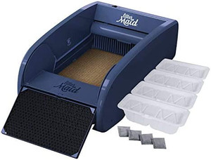 lot 45953 image: LitterMaid� Single Cat Self-Cleaning Litter Box, Blue
