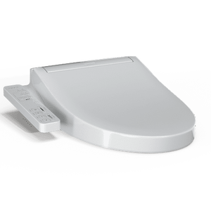 lot 46839 image: TOTO Washlet KC2 Elongated Electronic Heated Bidet Seat with SoftClose Lid Cotton White - retails for $297