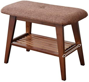 lot 46867 image: Armchairs YCDJCS Stool Home Shoes Bench Sofa Stool Into The Door to Wear Shoes Bench Bedroom Bed End Stool Dressing Table Stool (Color  Brown, Size  903045cm) might not be stock photo