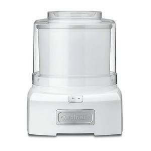 lot 46922 image: Cuisinart - 1.5-Quart Ice Cream and Sorbet Maker - White- tested & turns on