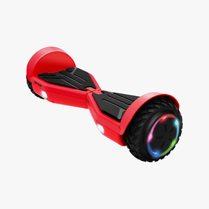 lot 46931 image: Jetson Zone Hoverboard  Weight Limit up to 220 lb Ages 12  Black  All-Terrain Tires 300-Watt Dual Hub Motor  Top Speed of 7 MPH  Range up to 7 Miles  UL Certified - retails for $199