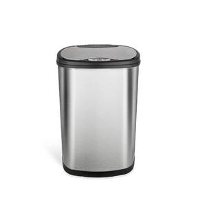 lot 46945 image: Rectangular Motion Sensor Trash Can, 13.2 Gallon