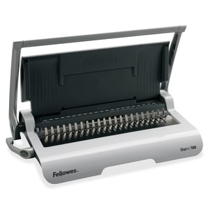 lot 47373 image: Fellowes FEL5006501 Star Plus Manual Comb Binding Machine