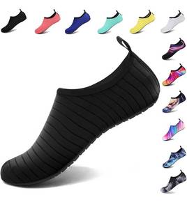 lot 31130 image: VIFUUR Water Sports Shoes Barefoot Quick-Dry Aqua Yoga Socks Slip-on for Men Women Black, Women�s Size 9-10, Men�s Size 7.5-8.5 Plus a Second Pair Womens Size 11-13, Mens Size 9.5-10.5
