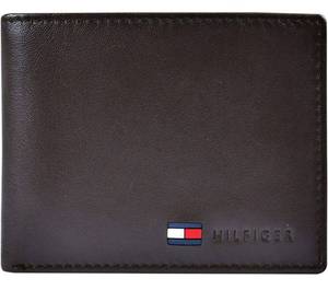 lot 32780 image: Tommy Hilfiger Mens Leather Wallet - Slim Bifold with 6 Credit Card Pockets and Removable ID Window