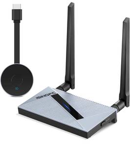 lot 32787 image: Wireless HDMI Transmitter and Receiver - HD 4K Wireless Display Dongle HDMI Adapter Extender Player for Streaming VideoAudio from Laptop, PC, Smartphone to HDTVProjector.