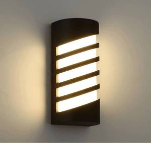 lot 32792 image: ROSYSKY Outdoor Porch Wall Light LED Wall Sconces 18W 3000K Waterproof Wall Lamp Black Aluminum