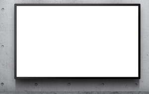 lot 36725 image: 102x56 Simple Screen With Frame for Projector