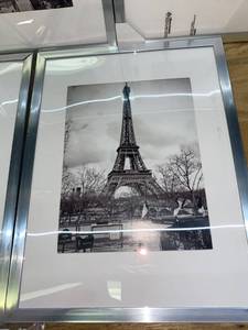 lot 36728 image: Lot of 5 Framed Paris Picture 13x17
