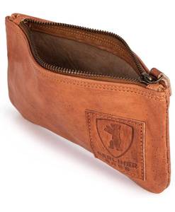 lot 31138 image: Berliner Bags Vintage Leather Pencil Case, Pen Pouch for School and University or for Tobacco, for Men and Women - Brown